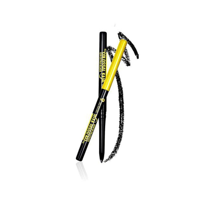 Maybelline New York Colossal Kajal Argan Oil Eye Liner - Extra Black - ELBEAUTE