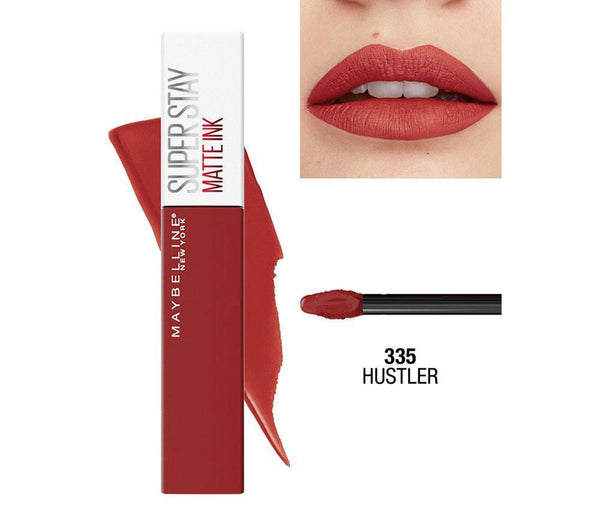 Maybelline New York Superstay Matte Ink Liquid Lipstick 335 Hustler - ELBEAUTE