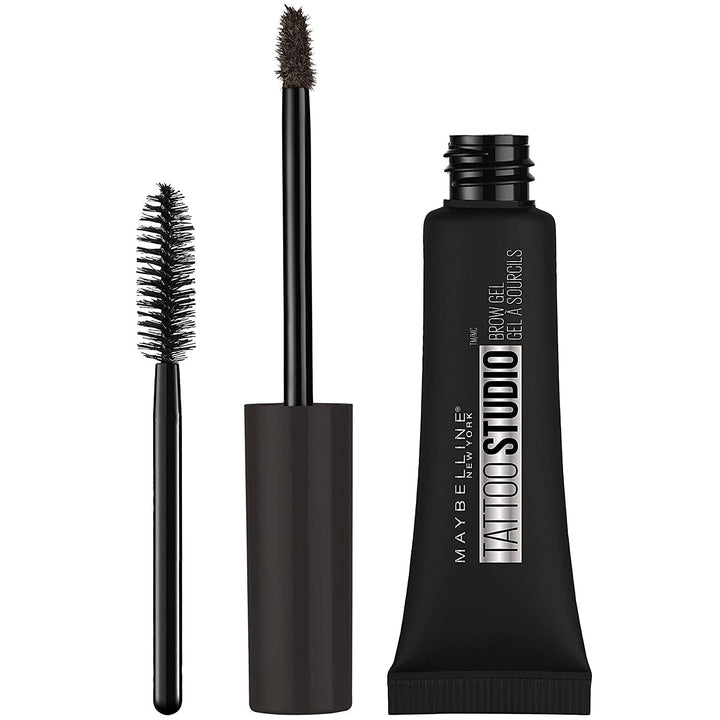 Maybelline TATTOOSTUDI WATERPROOF EYEBROW GEL Black Brown - ELBEAUTE