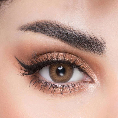 My Lens Annual lenses -Oro brown