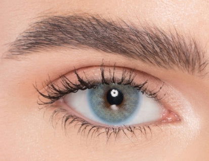 NATUREL COLOR CONTACT LENSES - Core Blue - ELBEAUTE