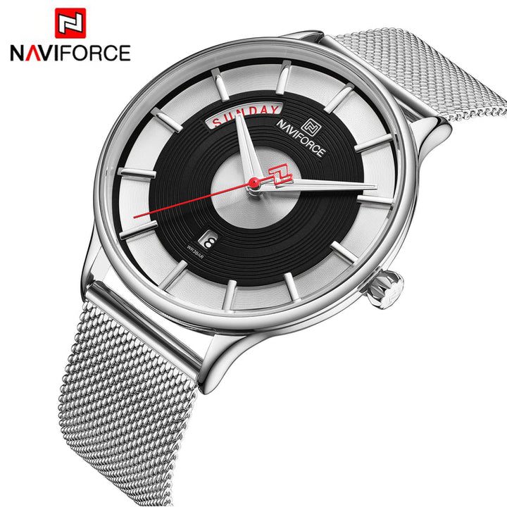 Naviforce Casual Watch For Men NF3007 S/B - ELBEAUTE