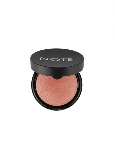 Note Baked Blusher - 06 hot rose - ELBEAUTE