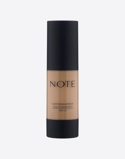 Note Mattifying Extreme Wear Foundation - 06 DARK HONEY 35ml - ELBEAUTE