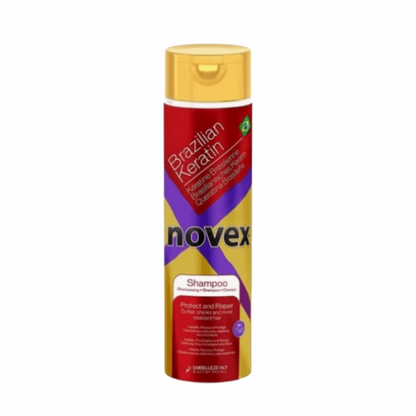 Novex Hair Care Brazilian Keratin Shampoo , 300 ml - ELBEAUTE