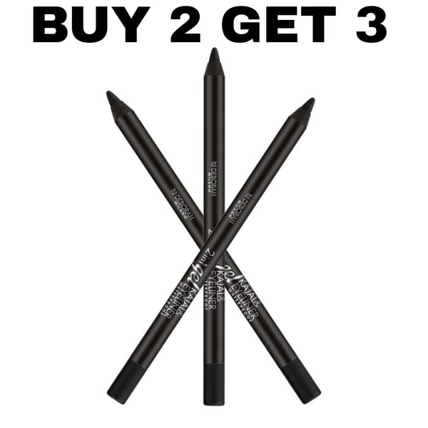 OFFER DEBORAH 2 In 1 Gel Kajal & Eyeliner Pencil Waterproof 3pcs - ELBEAUTE