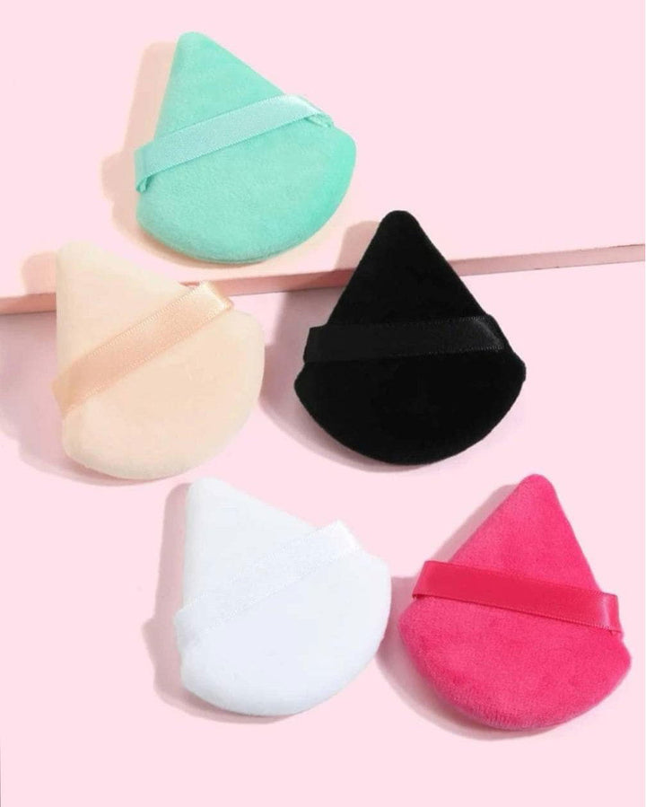 Powder Puff Makeup Triangle Soft Sponge 1 psc - ELBEAUTE