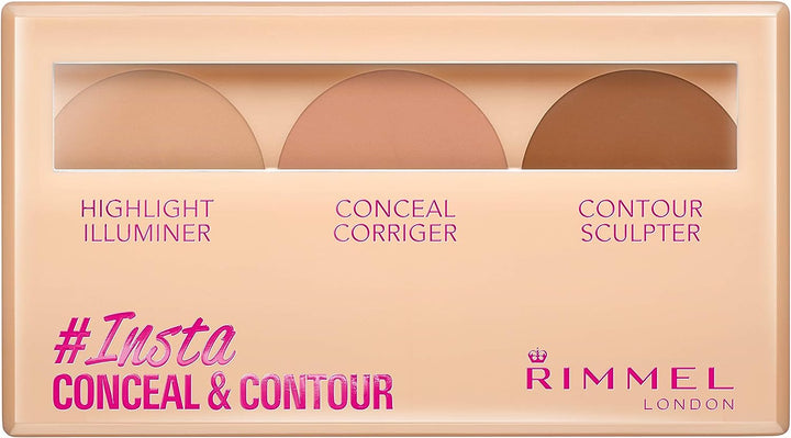RIMMEL LONDON Insta Conceal And Contour Palette Medium 020 - ELBEAUTE