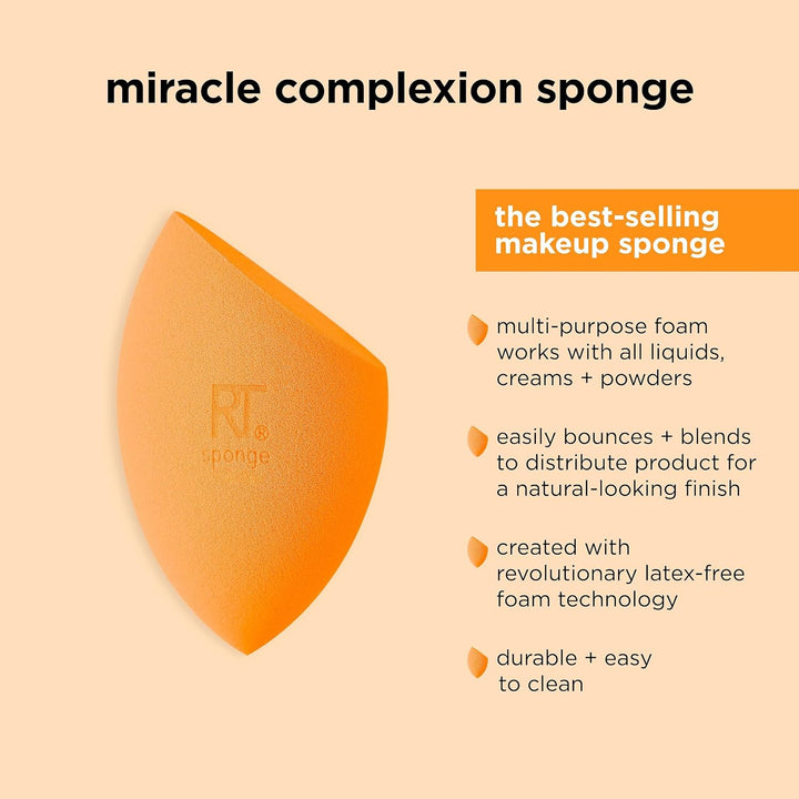 Real Techniques Everyday Essentials Plus with Bonus Miracle Complexion Sponge. - ELBEAUTE