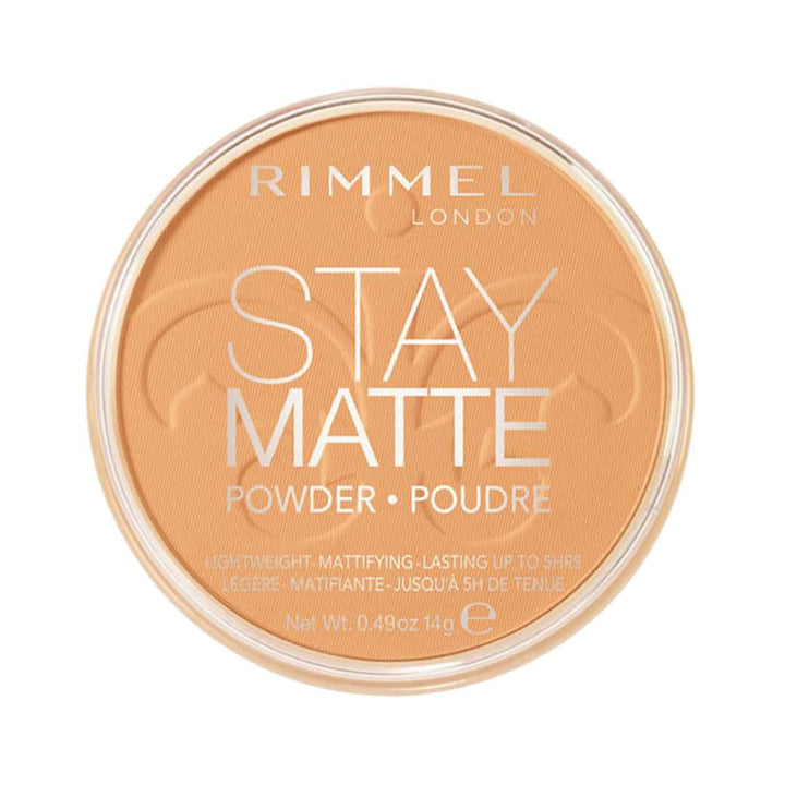 Rimmel London Stay Matte Pressed Powder 040 Honey - ELBEAUTE