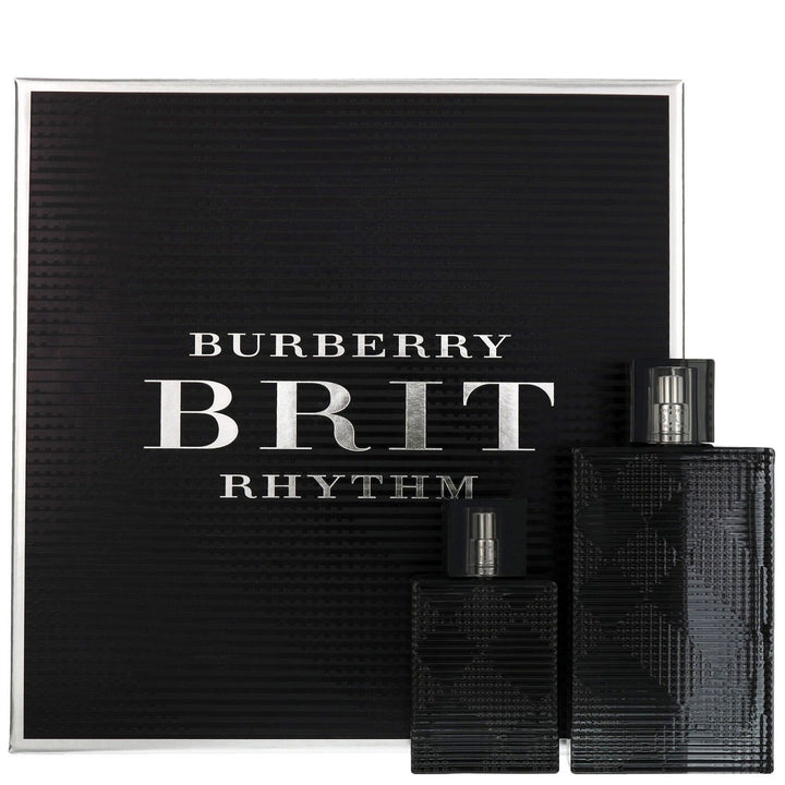 SET BURBERRY BRIT RHYTHM FOR MEN  EDT 100ML   EDT 30ML - ELBEAUTE