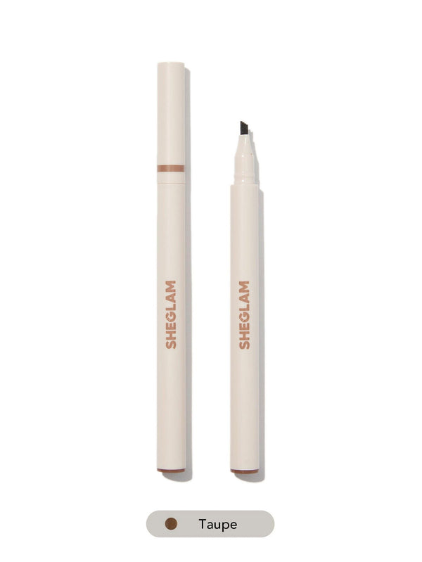 SHEGLAM FEATHER BETTER LIQUID EYEBROW PENCIL-TAUPE - ELBEAUTE