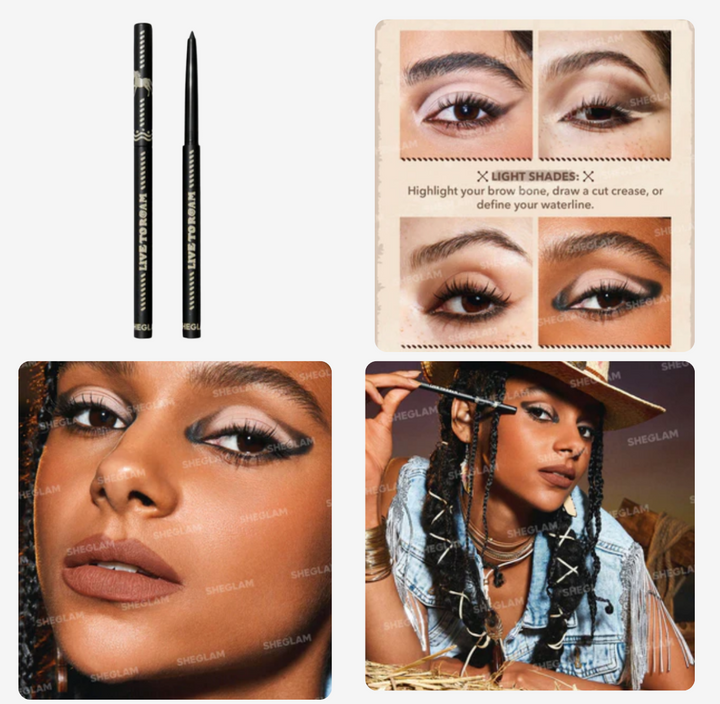 SHEGLAM LIVE TO ROAM GET GOING CREAM EYELINER - BLACK - ELBEAUTE