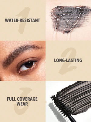 SHEGLAM MASCARA EYEBROW GEL-MEDIUM BROWN - ELBEAUTE