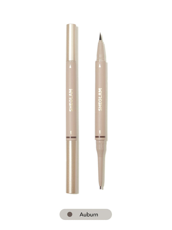 Sheglam Brows On Demand 2-In-1 Brow Pencil - Auburn - ELBEAUTE