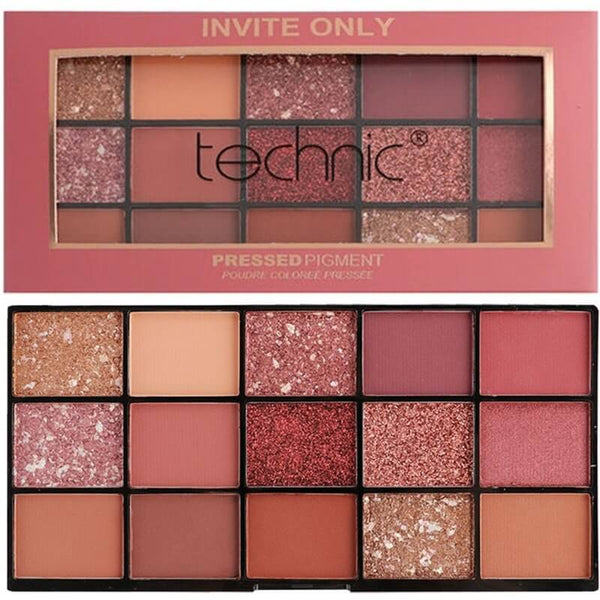 TECHNIC Eyeshadow Palette Invite Only 15 COLOR - ELBEAUTE