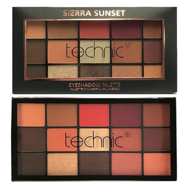 TECHNIC Sierra Sunset Eyeshadow Palette - ELBEAUTE