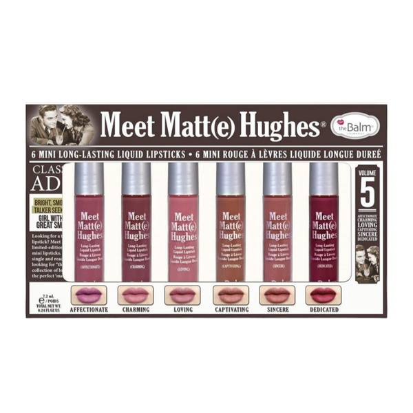 The Balm Meet Matt(e) Hughes Rouge Set Volume 5 - ELBEAUTE