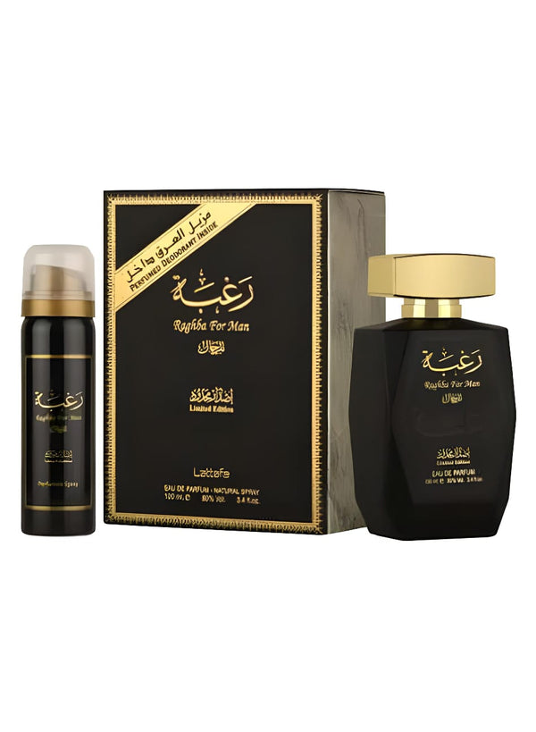 Lattafa Raghba For Man  Eau De Parfum 100ML