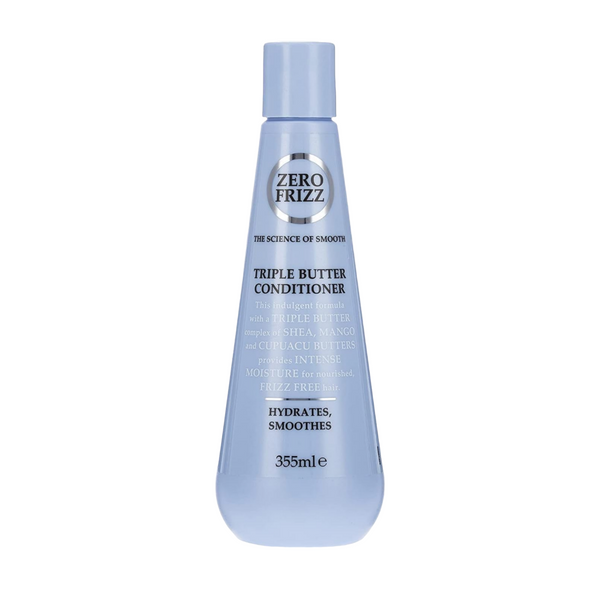Zero Frizz Triple Butter Conditioner for Frizzy Hair - 355 ml - ELBEAUTE