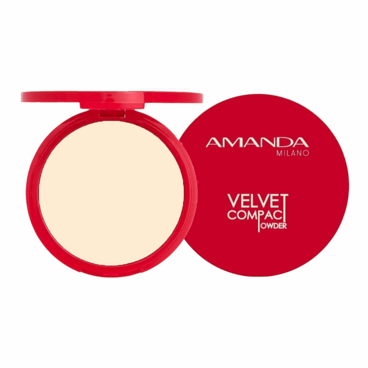 AMANDA MILANO Velvet Compact Powder - 18 - ELBEAUTE