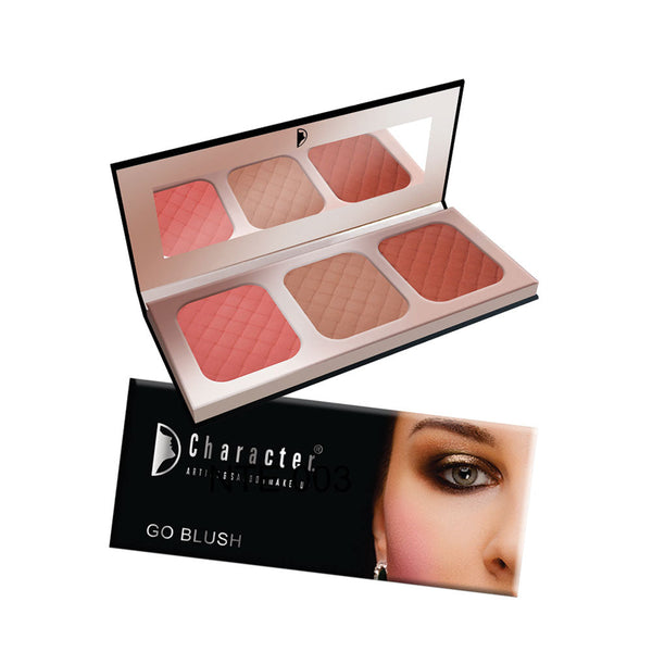 Character 3 Color Blusher - NTE003 - ELBEAUTE