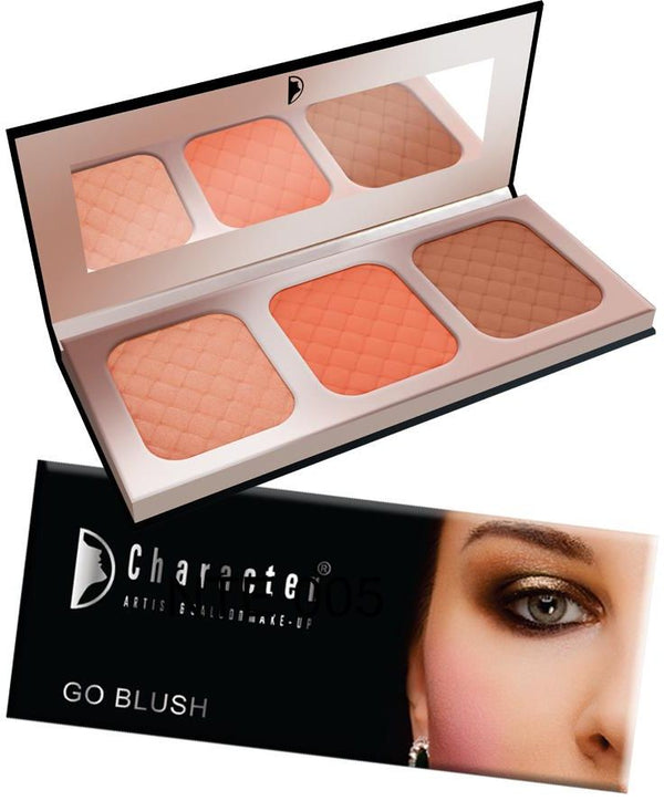 Character 3 Color Blusher - NTE005 - ELBEAUTE