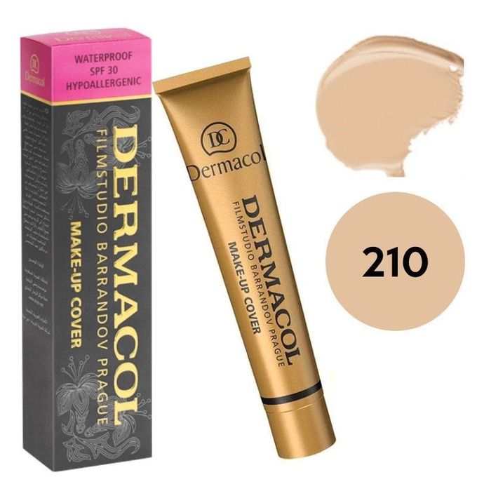 Dermacol make-up -210- cover LEGENDARY HIGH-COVERING FOUNDATION - ELBEAUTE