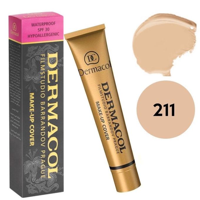 Dermacol make-up -211- cover LEGENDARY HIGH-COVERING FOUNDATION - ELBEAUTE
