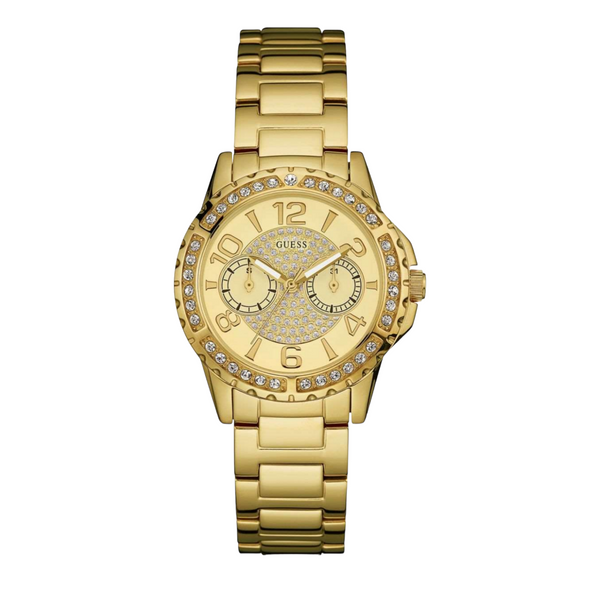 Guess Dress Watch for Women - Analog / Gold Metal -w0705l2 GUESS WATCHES